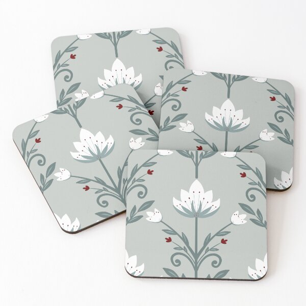 Item preview, Elegant Vintage Botanical Floral Pattern designed and sold by Rukhscreations.