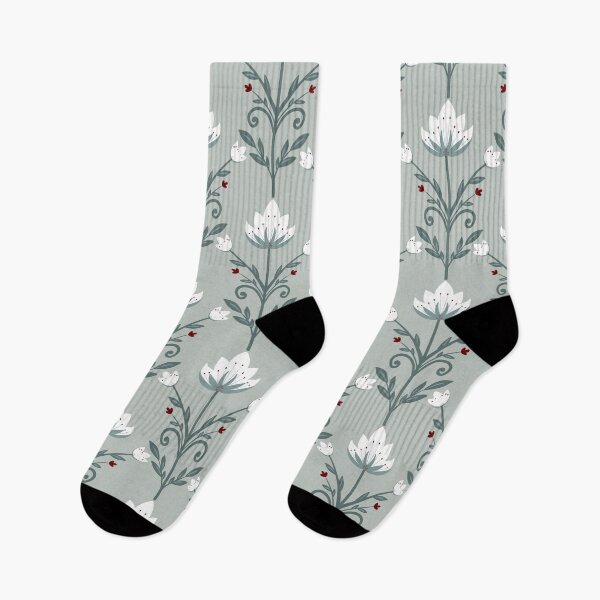 Item preview, Elegant Vintage Botanical Floral Pattern designed and sold by Rukhscreations.