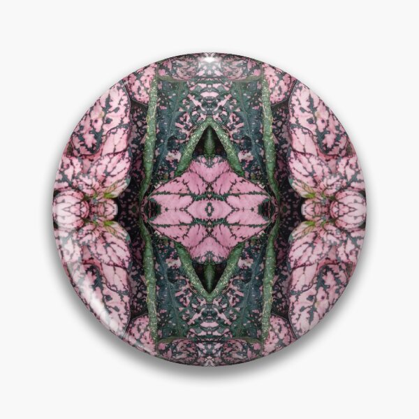 Item preview, Pink green plant, mirror photo designed and sold by lyloubeaupere.