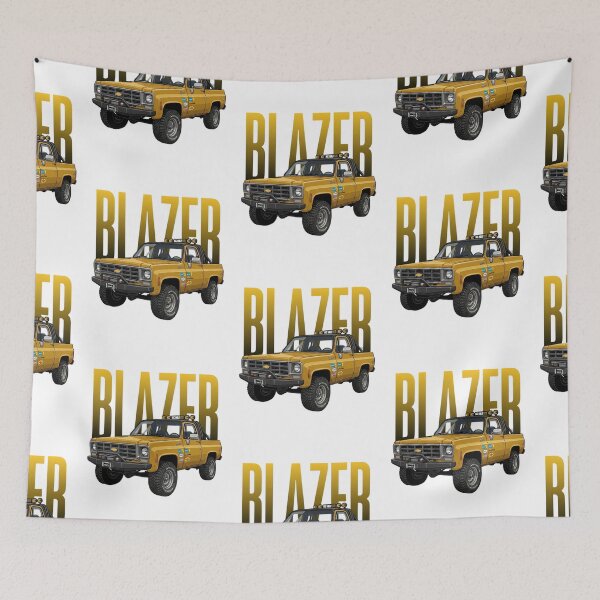 Item preview, Classic Chevrolet K5 Blazer Off-Road 4x4 Truck - Vintage Chevy Truck Art designed and sold by Motorline44.