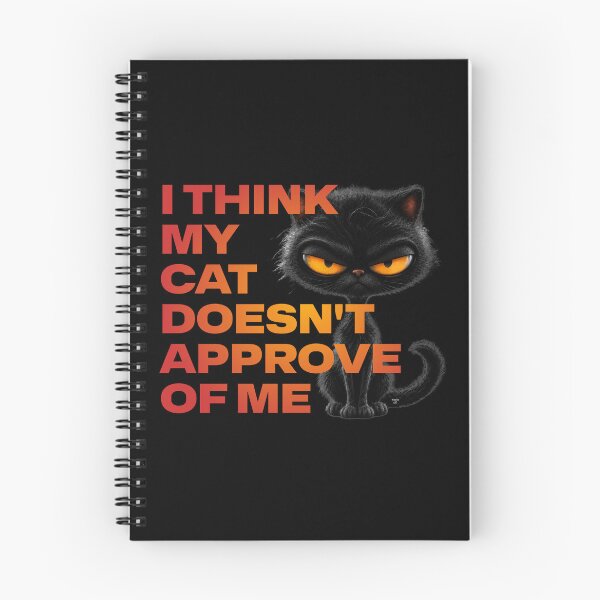 Item preview, I Think My Cat Doesn't Approve of Me designed and sold by Winston Cat.