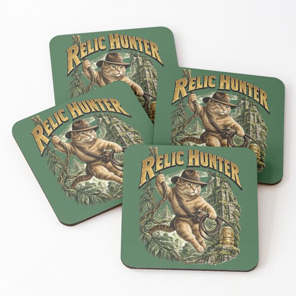 Item preview, Relic Hunter Funny Adventure Movie Cat Explorer Lover Gift designed and sold by FurRealStudioCo.