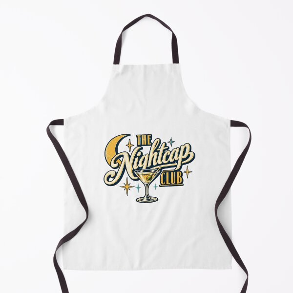 Item preview, The Nightcap Club – Retro Martini Cocktail Design designed and sold by EastEndTownie.