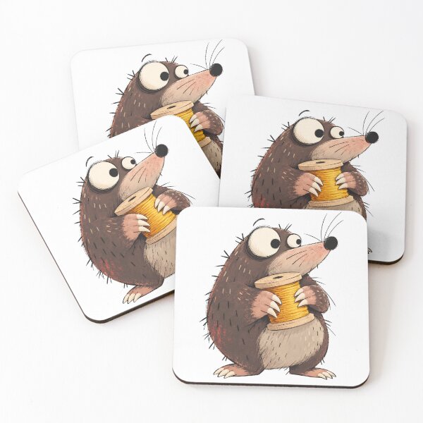 Item preview, Mole with a Spool of Thread designed and sold by The-Art-of-D.