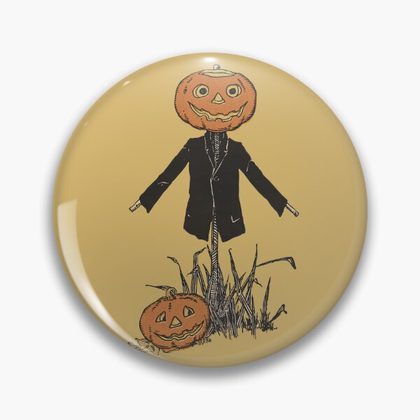 Item preview, Halloween Greetings, Jack-O-Lantern Scarecrow, Fairman Co. Postcard designed and sold by Exhumed Archives.