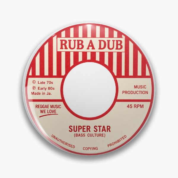 Item preview, Rub A Dub Vintage Jamaican 7 Inch Record Label designed and sold by BASS-CULTURE.
