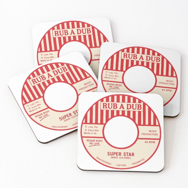 Item preview, Rub A Dub Vintage Jamaican 7 Inch Record Label designed and sold by BASS-CULTURE.
