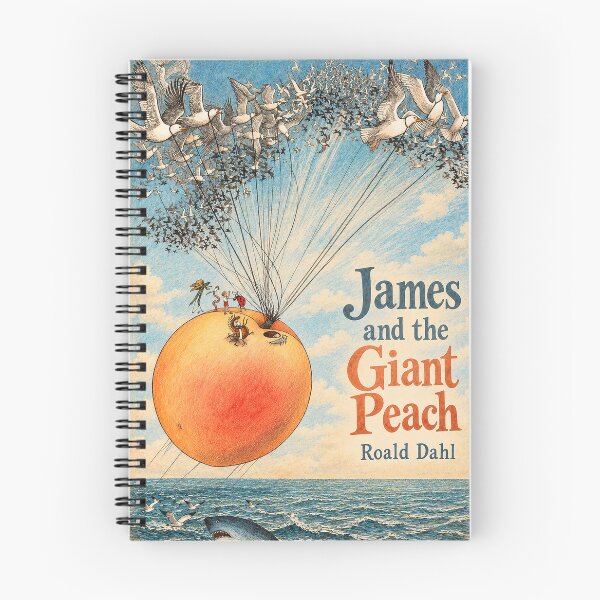 Item preview, James y el melocotón gigante, de Roald Dahl designed and sold by booksnbobs.