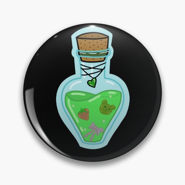 Item preview, Cuteness Potion, Green potion, Cute designed and sold by BambinoBunnyyy.