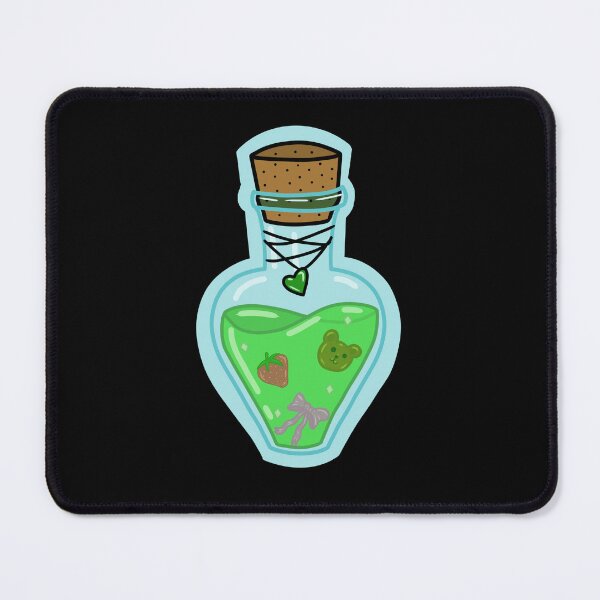 Item preview, Cuteness Potion, Green potion, Cute designed and sold by BambinoBunnyyy.