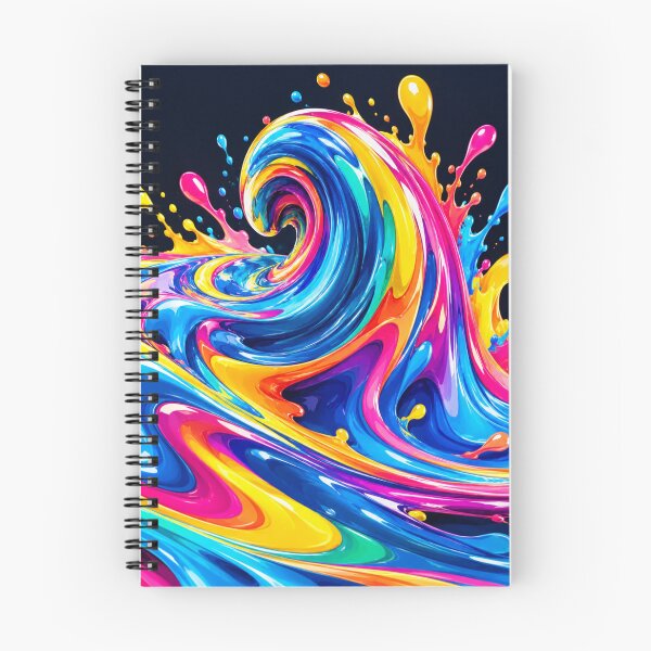 Item preview, Colorful pain wave splash designed and sold by urbanshop7.