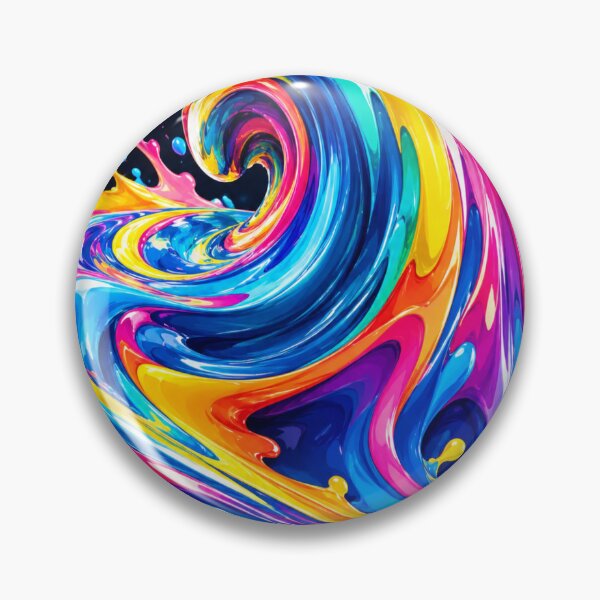 Item preview, Colorful pain wave splash designed and sold by urbanshop7.