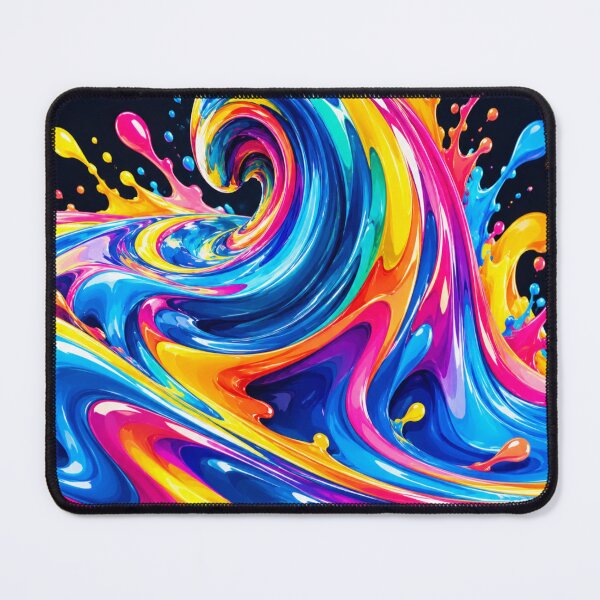 Item preview, Colorful pain wave splash designed and sold by urbanshop7.