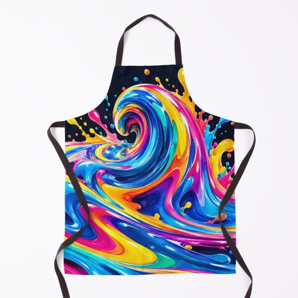 Item preview, Colorful pain wave splash designed and sold by urbanshop7.