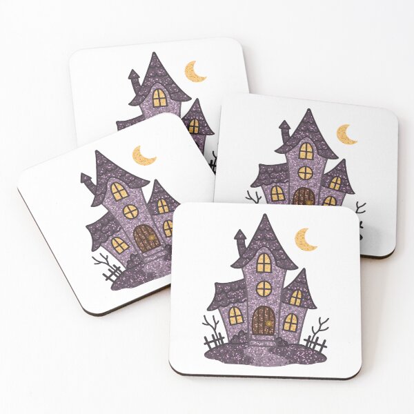 Item preview, Glitter Haunted House Halloween designed and sold by LaPolilladPapel.