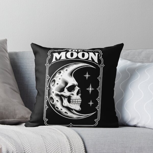 Item preview, The Moon Skull Tarot Design designed and sold by SteadyRolling.
