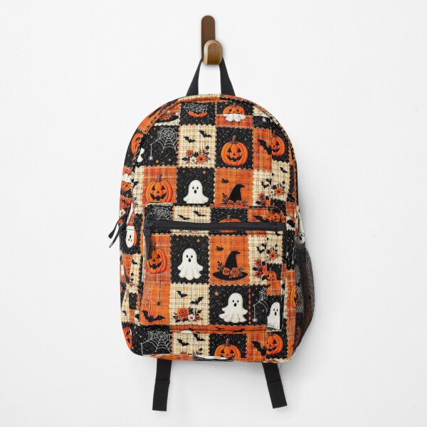 Item preview, Vintage Halloween Patchwork Quilt Seamless Pattern Graphic designed and sold by GrimNest.
