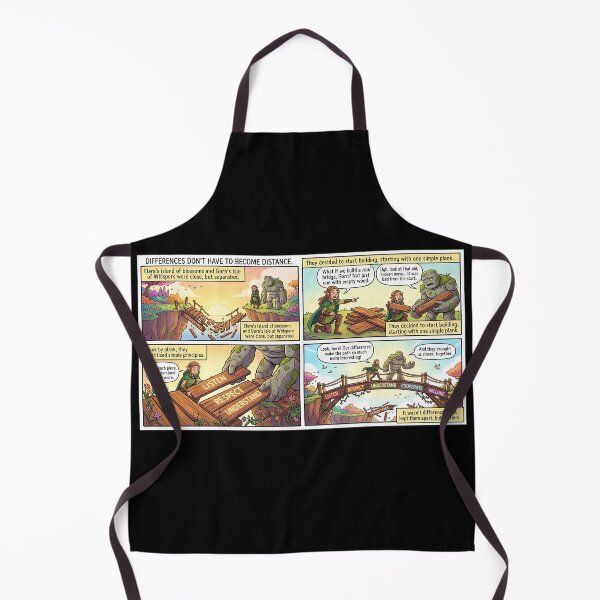Item preview, Bridge of Understanding – Elara and Gorn Overcome Prejudices designed and sold by Mianku | Für das Leben.