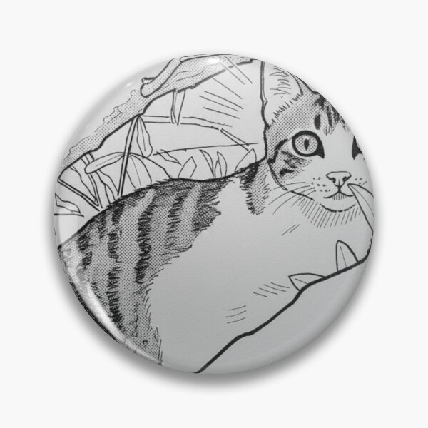 Item preview, Curious Cat in the Tree - Manga Line Art designed and sold by Boujart.