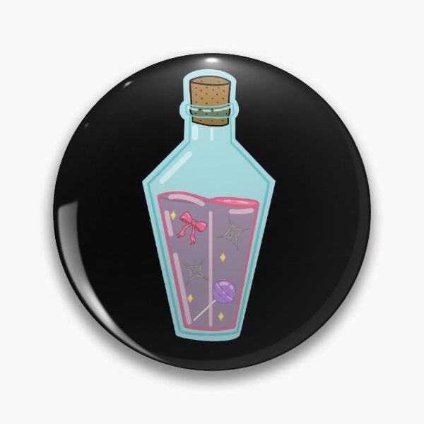 Item preview, Cute Fury Potion, Pink potion, Cute designed and sold by BambinoBunnyyy.
