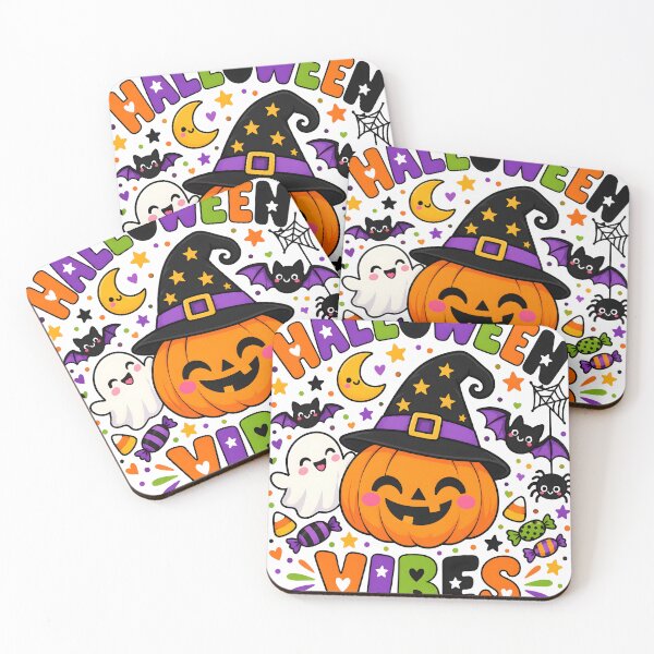 Item preview, Halloween Vibes Cute Pumpkin Witch Hat Art designed and sold by Pure Craft.