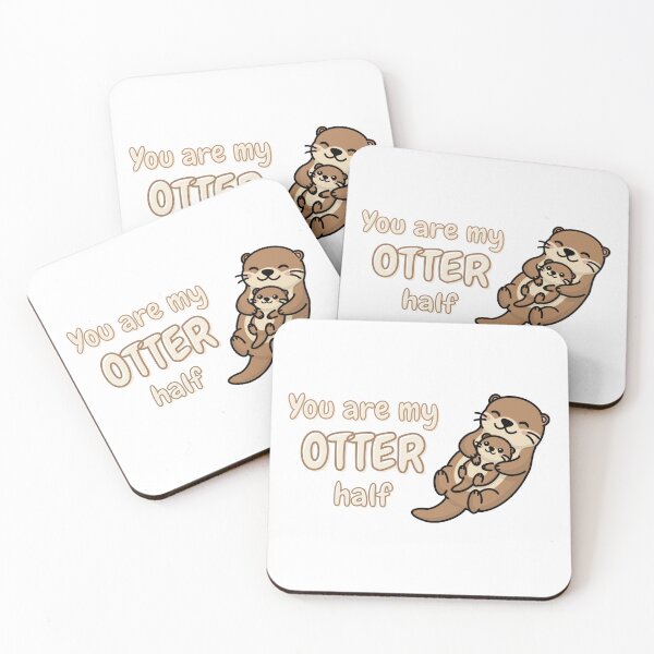 Artikelvorschau, Du bist meine Otterhälfte entworfen und verkauft von The Daily Giggles.