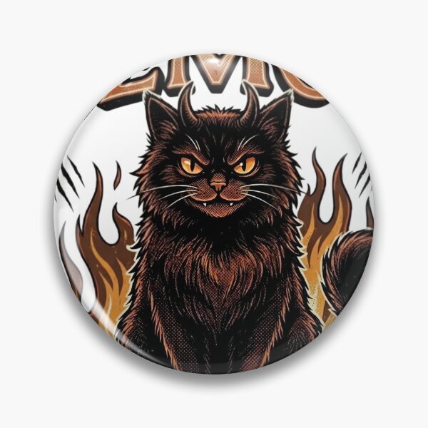 Item preview, My Pet Is a Demon – Funny Halloween Black Cat T-Shirt designed and sold by Shahjiar Shop.