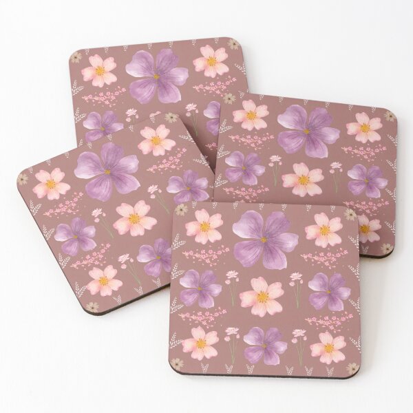 Item preview, Floral pattern design in warm colors designed and sold by Azurart2.