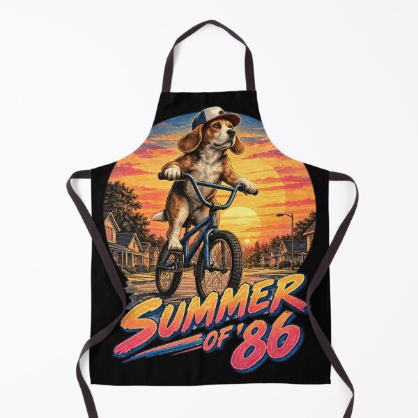 Item preview, Summer of 86 Funny 80s Movie Dog Retro Coming of Age Beagle Lover Gift designed and sold by FurRealStudioCo.