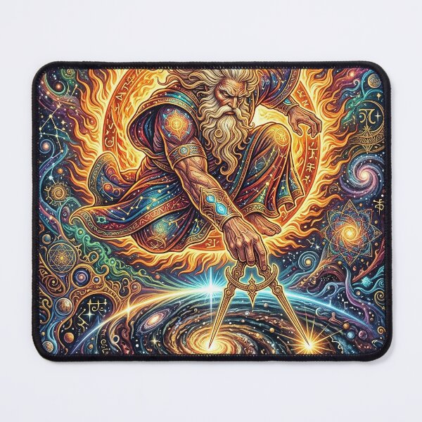 Item preview, The Ancient of Days - Psychedelic Cosmic Creator designed and sold by Lucid Dream Pixel.