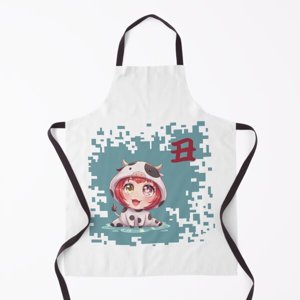 Item preview, Kawaii Japanese Zodiac cow- Year of the cow designed and sold by Neo Japonism Art.