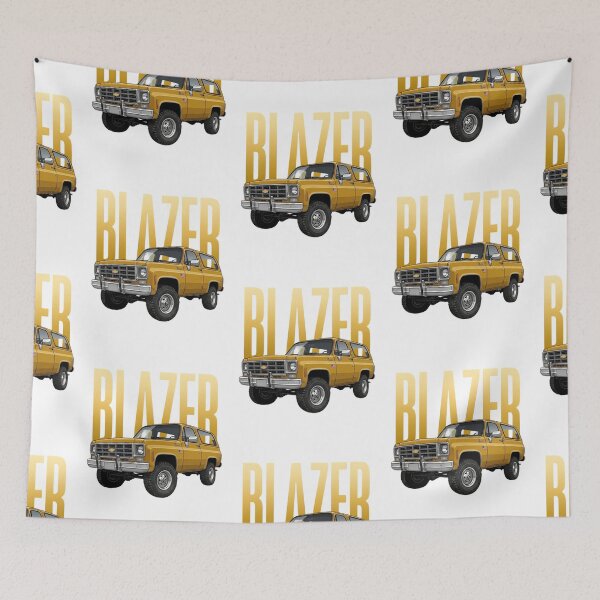 Item preview, Vintage Chevrolet K5 Blazer 4x4 Off-Road Classic Chevy SUV Art designed and sold by Motorline44.