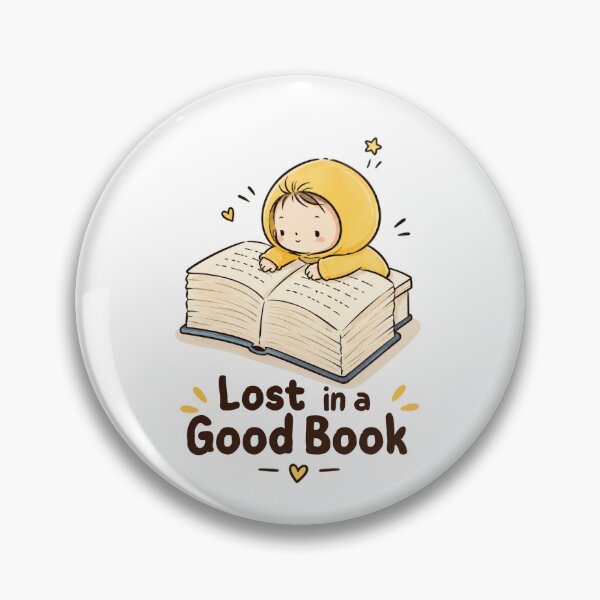 Item preview, Lost in a Good Book Cute Reading Bookworm Cartoon | Cozy Reader Book Lover designed and sold by CRAZZYDOODLES.