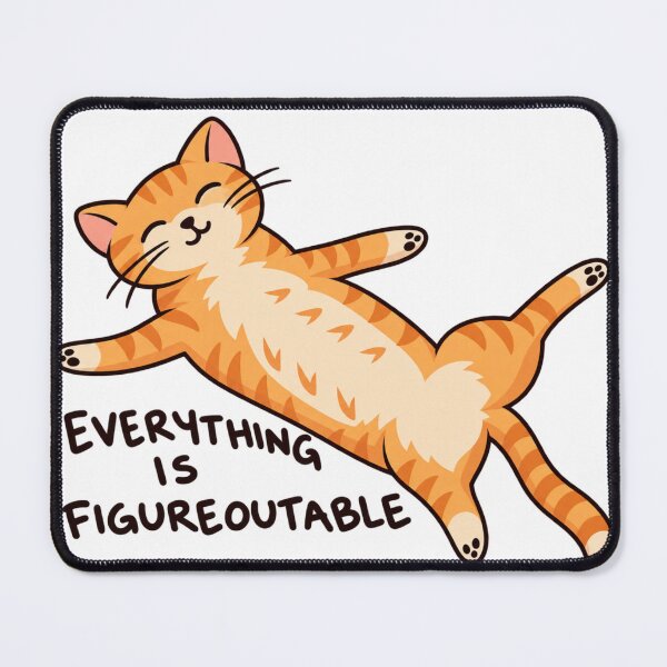 Item preview, Motivational Orange Cat designed and sold by ayylucyy.