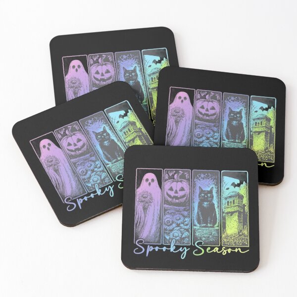 Item preview, Spooky Season Pastel Goth Tarot Card Panels Halloween T-Shirt designed and sold by GrimNest.