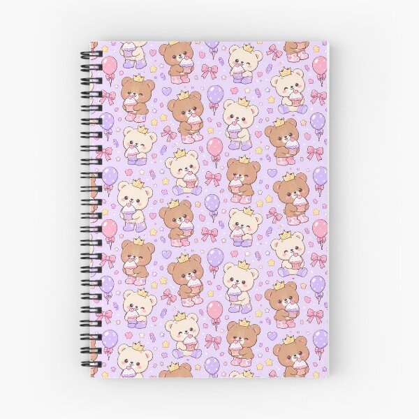 Item preview, Kawaii Birthday Bear Cupcake Rain Boots Pastel Pattern designed and sold by Soft Berry Studio.