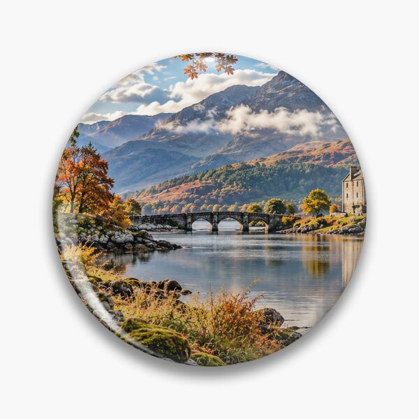 Item preview, Autumn Path to the Highland Castle designed and sold by AJEvans.