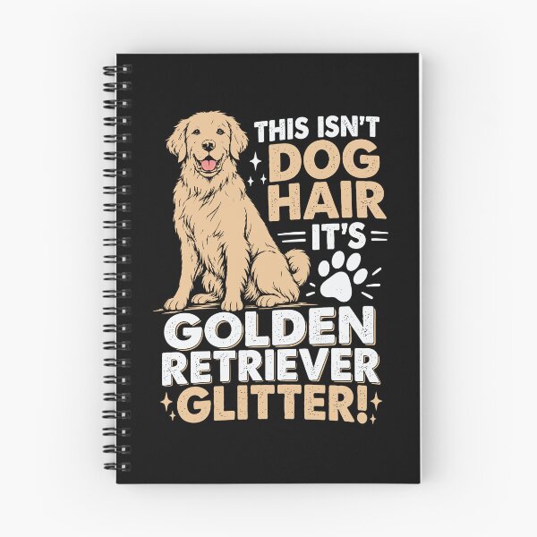 Item preview, Golden Retriever Glitter Dog Hair Funny Pet Owner Animal Lover designed and sold by tmerchtrends.