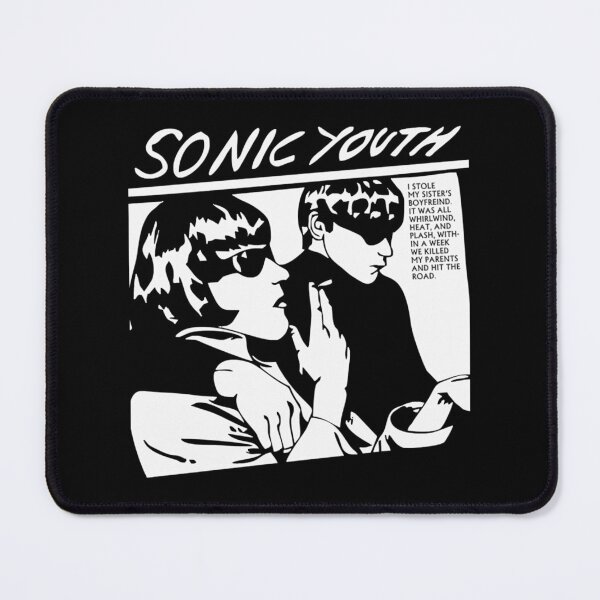 Item preview, Sonic Youth Vintage Black White Portrait designed and sold by RigobertoMan.