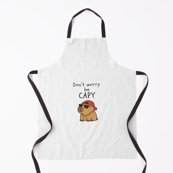 Item preview, Don't worry, be capy designed and sold by The Daily Giggles.