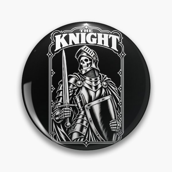 Item preview, The Knight Skull Armor Tarot Design designed and sold by SteadyRolling.