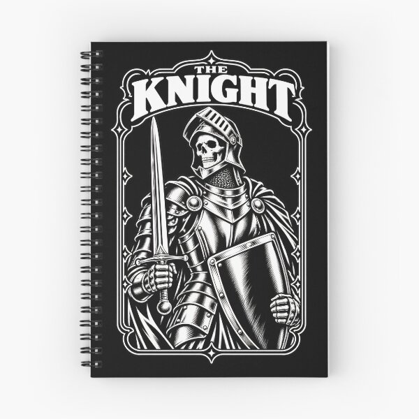 Item preview, The Knight Skull Armor Tarot Design designed and sold by SteadyRolling.