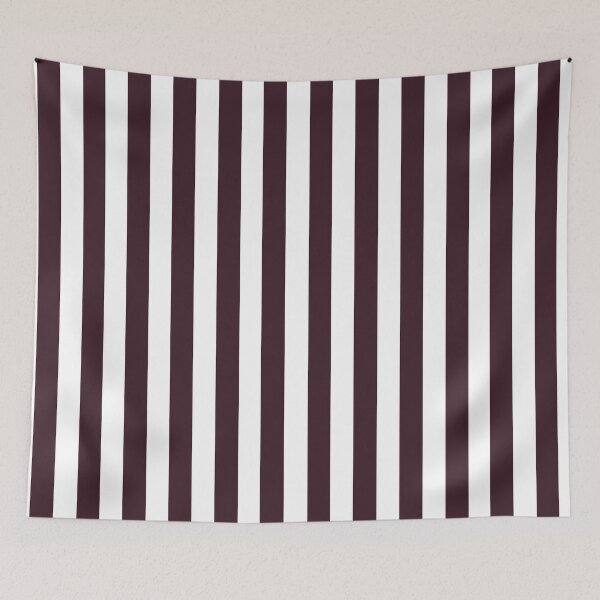 Item preview, Candy stripes in plum and white designed and sold by RishabhArts1.