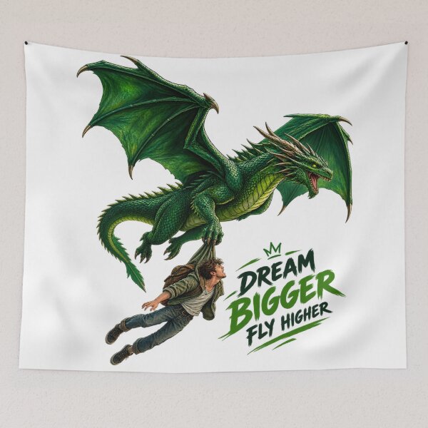 Item preview, Dream bigger flying higher designed and sold by urbanshop7.