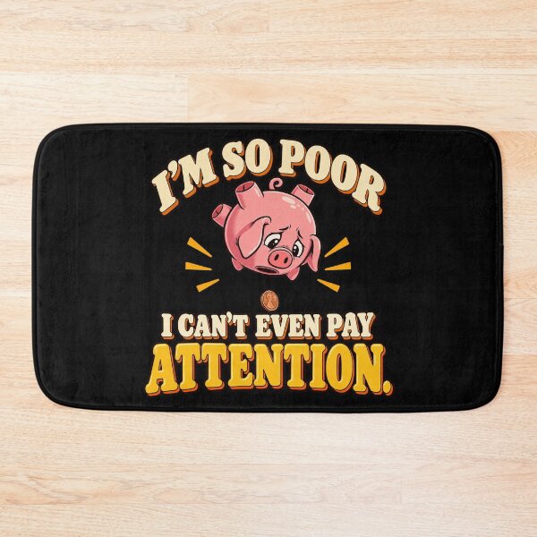 Item preview,  I'm So Poor – Funny Retro Wallet designed and sold by HeroProd.