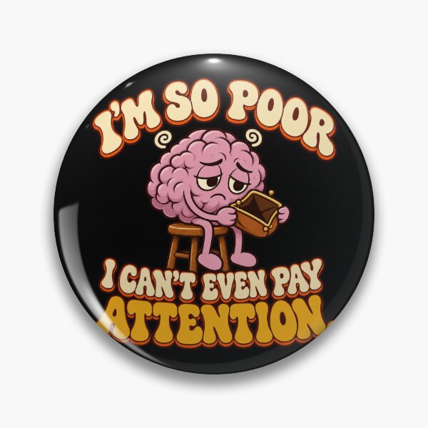 Item preview,  I'm So Poor – Funny Retro Wallet designed and sold by HeroProd.