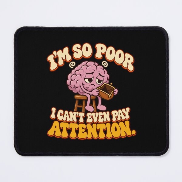 Item preview, I'm So Poor – Funny Retro Wallet designed and sold by HeroProd.