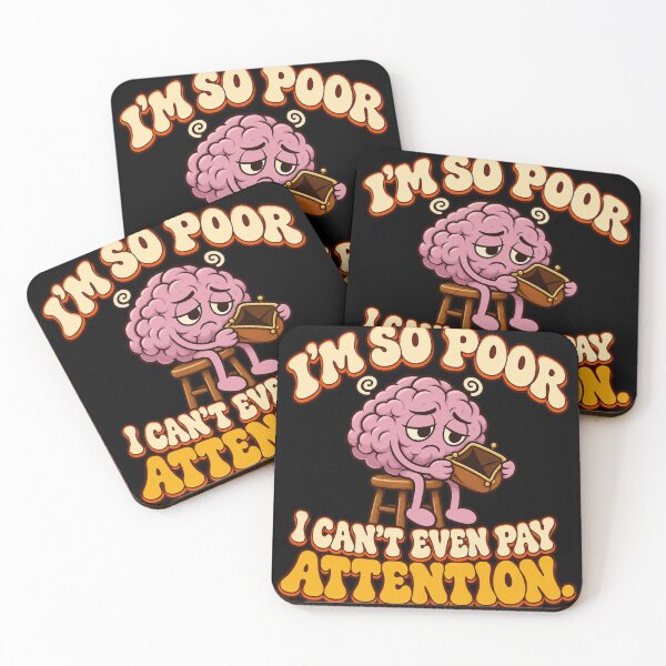 Item preview,  I'm So Poor – Funny Retro Wallet designed and sold by HeroProd.