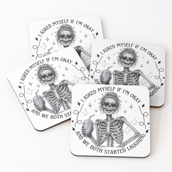 Item preview, Copy of I Asked Myself If I'm Okay Skeleton – Dark Humor Vintage Shirt for Skeleton Lovers designed and sold by Teetreasure2.