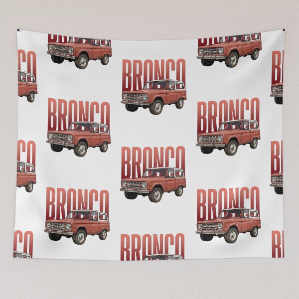 Item preview, Classic 1970 Ford Bronco First Generation 4x4 Vintage Off-Road SUV Art designed and sold by Motorline44.